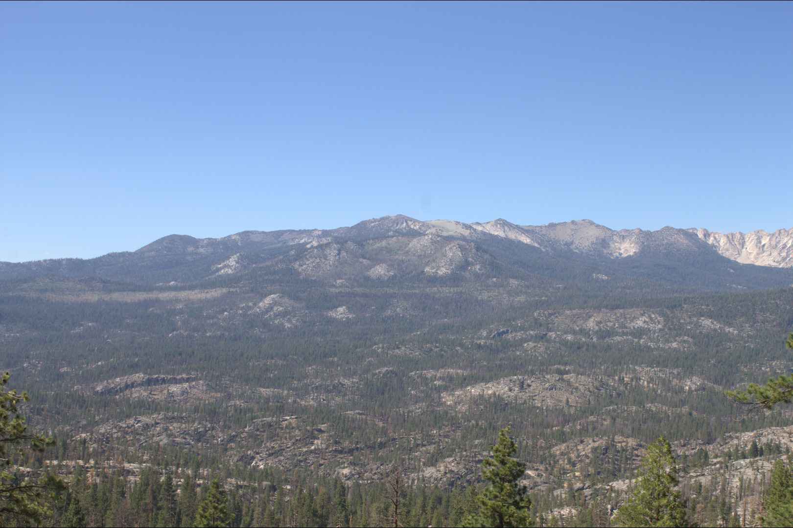 The Sierra Nevada mountains